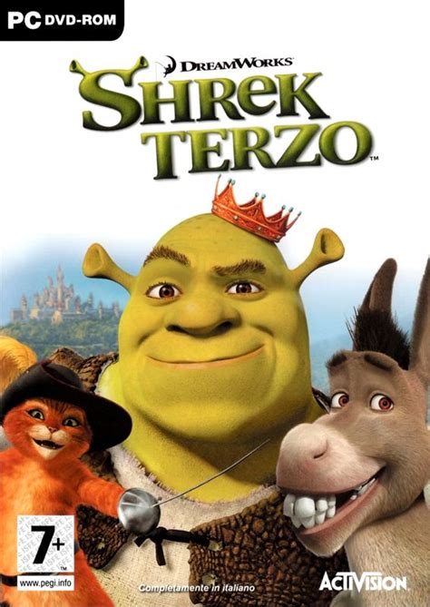 Shrek The Third Cover Or Packaging Material Mobygames