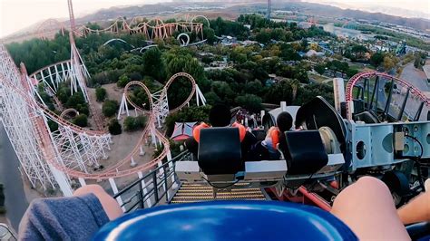 Goliath Roller Coaster Six Flags Magic Mountain Seats