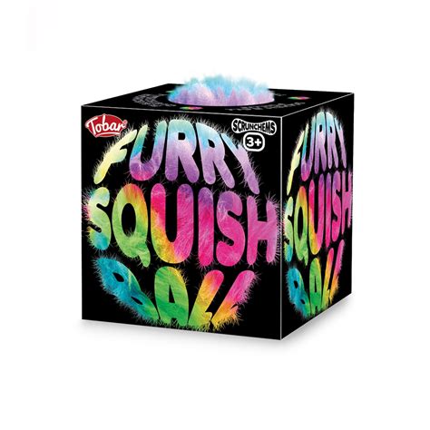 Tobar Scrunchems Furry Stress Squish Ball Toy Amazon Co Uk Toys Games