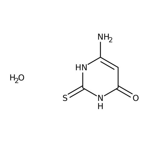 4 Amino 6 Hydroxy 2 Mercaptopyrimidine Monohydrate 98 Thermo