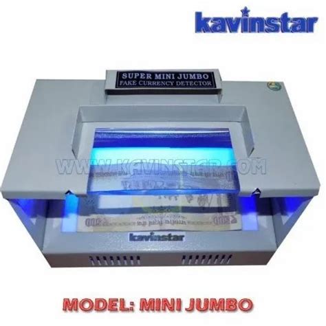 Mini Jumbo Currency Detector at ₹ 6500 | Kotla Mubarakpur | New Delhi ...