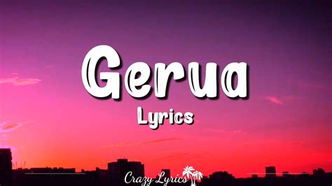 Gerua (Lyrics) | Arijit Singh, Antara Mitra | Pritam, Amitabh B | Shah Rukh Khan, Kajol ...