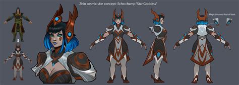 Artstation Paladins Zhin Echo Champ Skin Mei