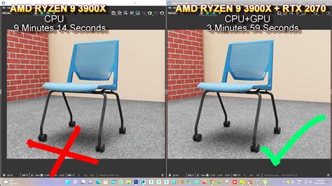 Gpu Vs Cpu Rendering Comparison In Vray Ds Max Kaboomtechx Youtube