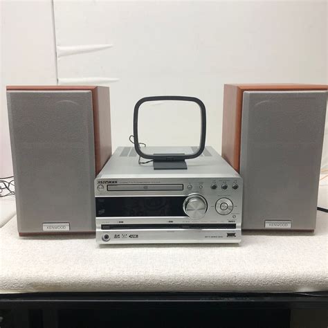 【やや傷や汚れあり】0701f ケンウッド Kenwood システムコンポ Rd Ude 77 Compact Disc Stereo