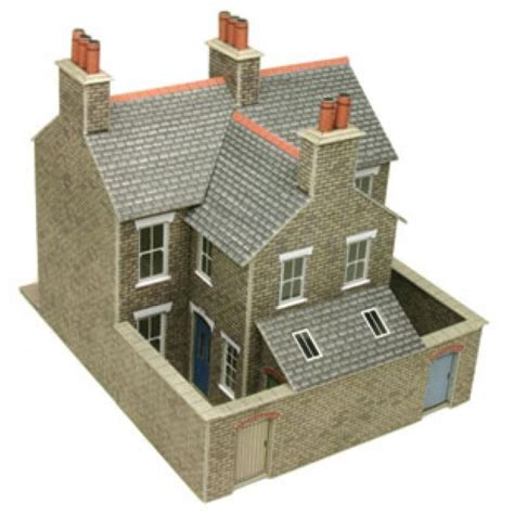 METCALFE Stone Terraced Houses HO Scale | Terrace house, Terrace, Model railway