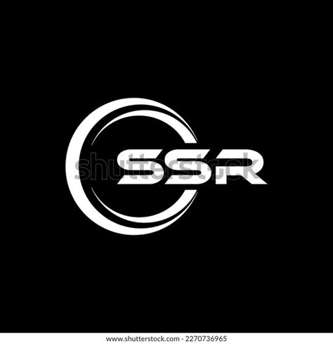 Ssr Letter Logo Design Illustration Vector Stock Vector (Royalty Free ...