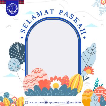 40 Twibbon Paskah 2023 Desain Lucu Dan Menarik Cocok Untuk Foto Profil