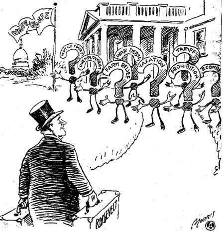 Great Depression Political Cartoons