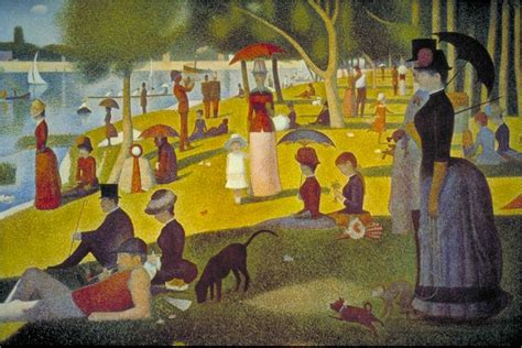 Un Dimanche Apr S Midi L Le De La Grande Jatte Georges Seurat