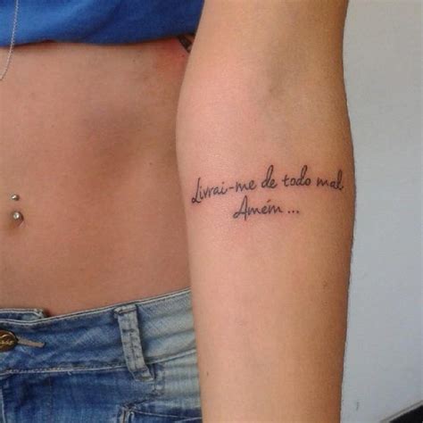 120 Tatuagens De Frases As Fotos Mais Lindas Phrase Tattoos