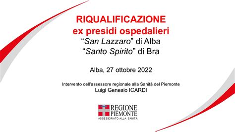 Il Progetto Di Riqualificazione Degli Ex Ospedali Di Alba E Bra