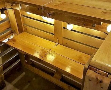 Geniales Ideas De Barras Desayunadoras Con Pallets De Madera Un