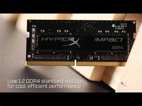 Kingston Technology HyperX Impact 32GB 3200MHz DDR4 CL20 SODIMM Kit Of