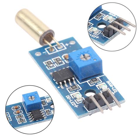 Pc Gold Sw D Angle Sensor Module Ball Switch Tilt Sensor Module