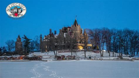 Boldt Castle in Winter | Boldt castle, Saint lawrence river, Lake ontario