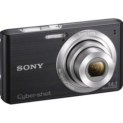 Sony Cyber Shot Dsc W610 Digital Camera Black Dscw610b Bandh