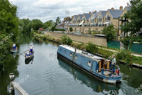 Boaters On River Thames Editorial Stock Photo Stock Image Shutterstock