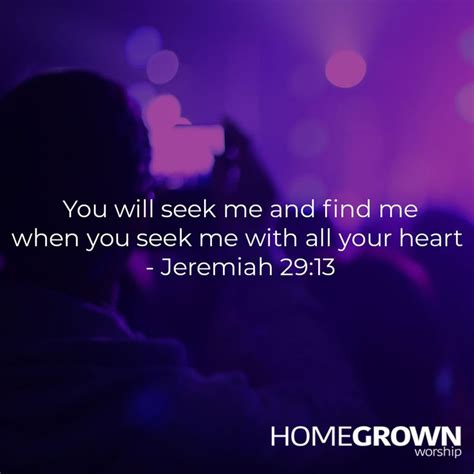 Seek Me With All Your Heart Jeremiah 2913