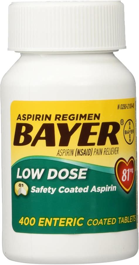 Buy Bayer Low Dose Aspirin Regimen 400 ct. at Ubuy Nepal