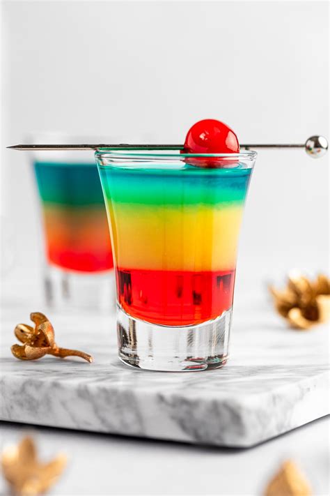 Rainbow Shots - The Littlest Crumb