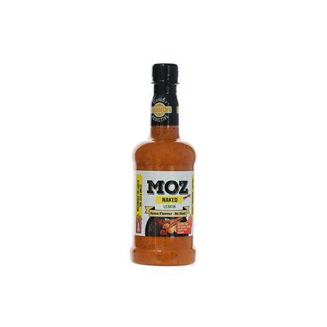 Moz Naked Lemon Sauce 500ml Looters