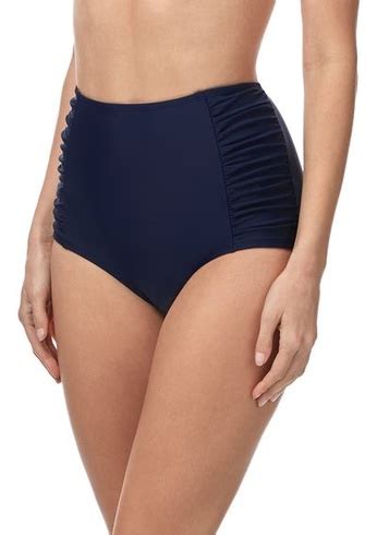 Dámské bikini kalhotky Merry Style MS10 119 Bikini Bottoms Tummy Control Effect Dark Blue2