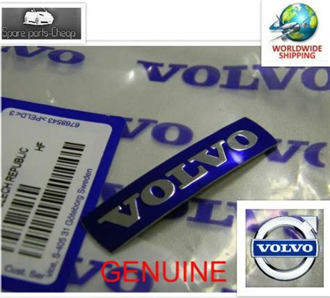 Volvo Steering Wheel Airbag Emblem Badge Metal Sticker Logo Replacement