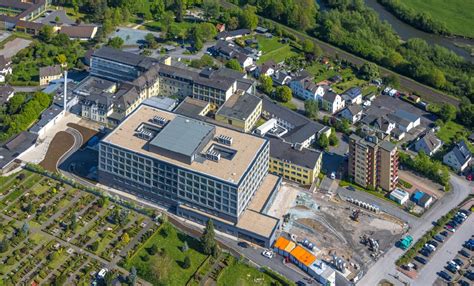 Arnsberg Aus Der Vogelperspektive Baustelle F R Einen Erweiterungs