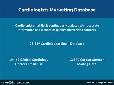 PPT - Cardiologists Email Lists | Cardiologists Mailing Database
