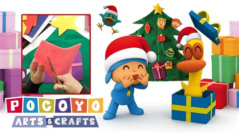 POCOYO In ENGLISH Arts Crafts Christmas Tree VIDEOS And