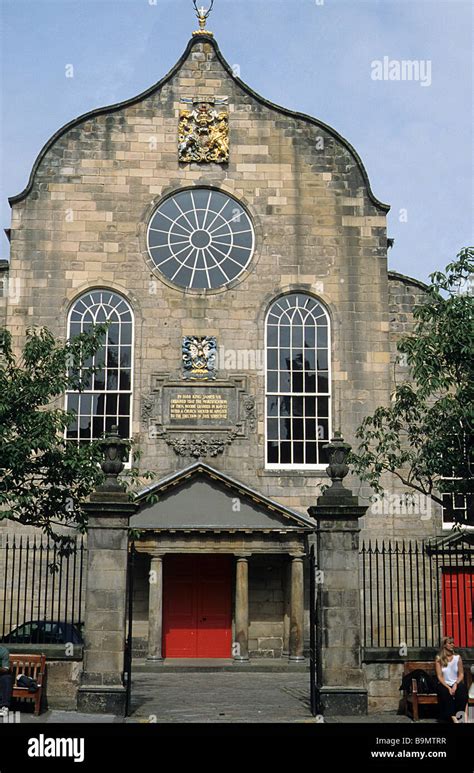 Canongate Church, Edinburgh, south front Stock Photo - Alamy