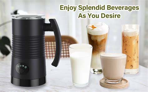 Victop In Electric Milk Frother And Warmer Ml Automatic Milk