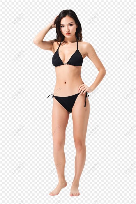 Belleza Sexy En Bikini Negro PNG Imágenes Gratis Lovepik