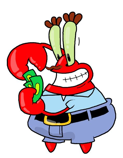 Eugene H Krabs Fanart Transparent Png By Sodiiumart On Deviantart