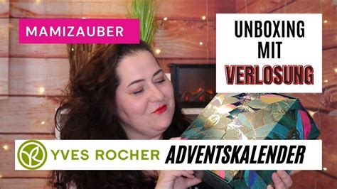 Yves Rocher Adventskalender Unboxing Verlosung Youtube