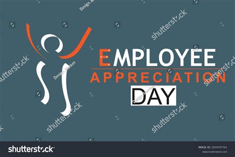 Employee Appreciation Day Template Background Banner Stock Vector ...