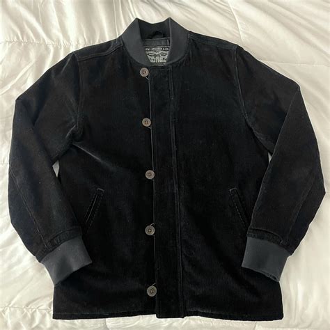 Levi’s Black Corduroy Jacket - Thermore... - Depop