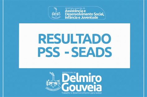 Confira O Resultado Do Pss Da Seads Para Cadastro De Reserva