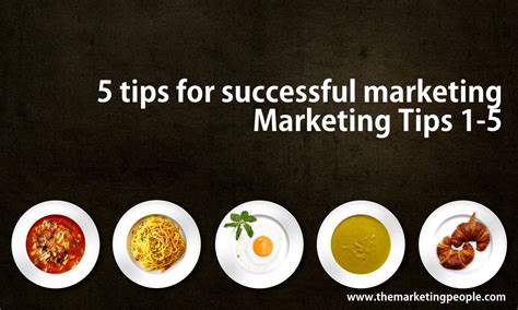 5 Tips For Successful Marketing 1 5 Marketing Tips The Marketing People