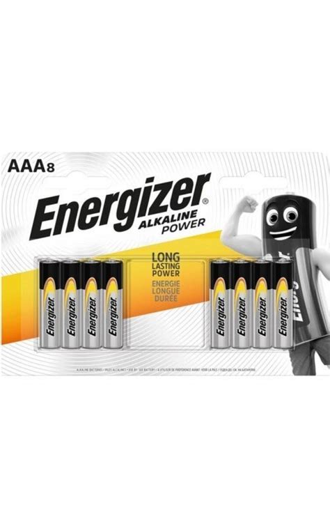 Energizer Alkaline Power Pila Alcalina Aaa Lr Blister