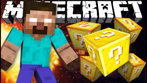 Minecraft Lucky Block Challenge Herobrine Lucky Block Boss Battle