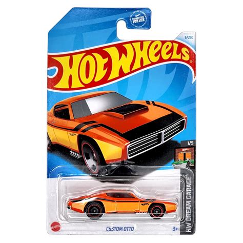 Carro Hot Wheels Hw Dream Garage Custom Otto Htb Atacado Collections