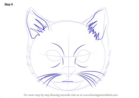 How to Draw a Cat Face (Cats) Step by Step | DrawingTutorials101.com