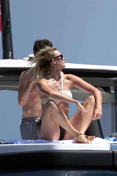 Karli Kloss White Wet Tight Bikini 5 DrunkenStepFather