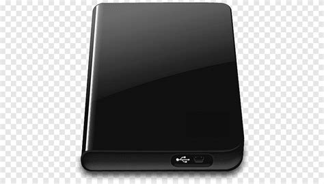 Wd My Passport Essentials Icon Wd My Passport Black Hdd Externo Western Digital Negro Png