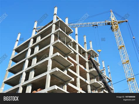 Building Cranes On Image & Photo (Free Trial) | Bigstock