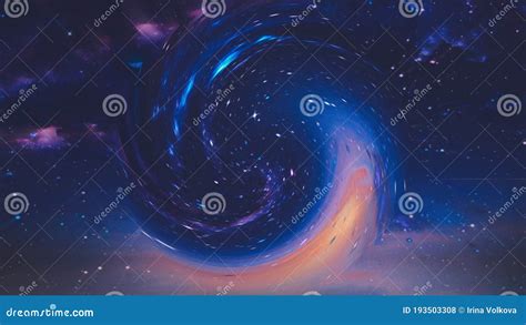 Som Cósmico Do Universo Da Noite Do Céu Estrelado Ilustração Stock