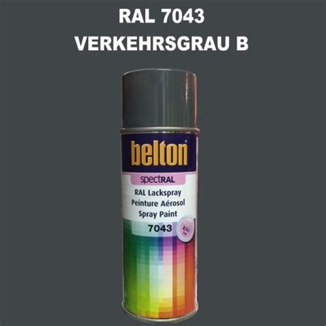 St Ck Belton Ral Verkehrsgrau B Spraydose Ml Gl Nzend