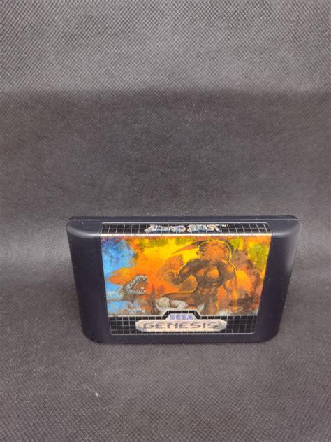 Altered Beast Item Box And Manual Sega Genesis